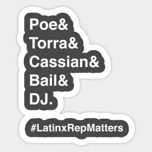 Latinx Rep Matters Sticker